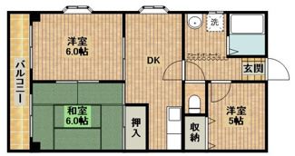【間取り】 | エクレール巖川