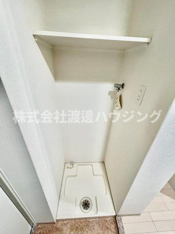 Luxe豊津の設備|室内洗濯パン