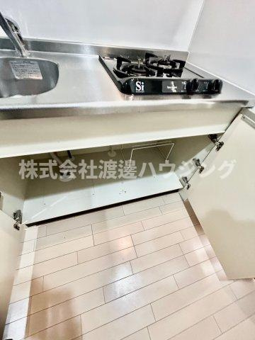 Luxe豊津のキッチン|キッチン下収納