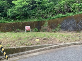 売土地の外観