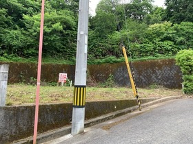 売土地の外観