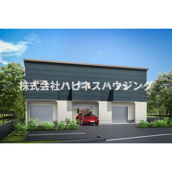 Garage House J～ガレージハウスジェイ～の外観パース
