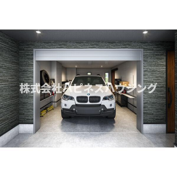 Garage House J～ガレージハウスジェイ～の玄関