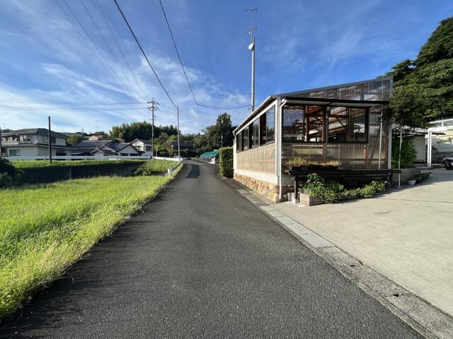 売中古戸建　中央区協和町の前面道路含む現地写真