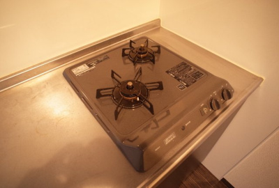 【キッチン】 | マンション東二見 | 2口ガスコンロ