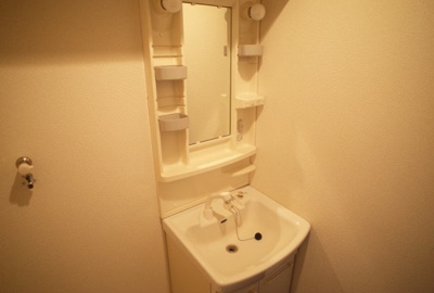 【洗面所】 | マンション東二見 | 洗面台