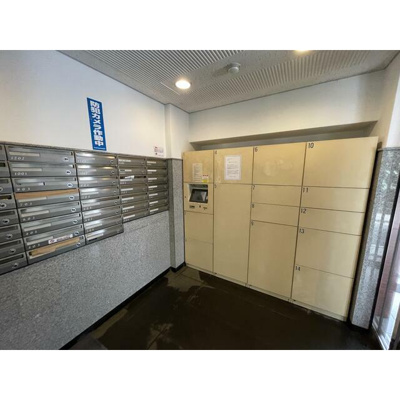 【その他共用部分】 | スカーラ西新宿シティプラザ | メールボックス、宅配ボックス完備。