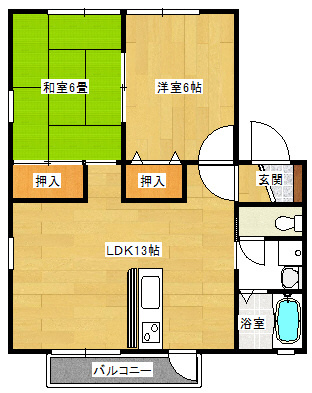 【間取り】 | カトレア城ヶ丘