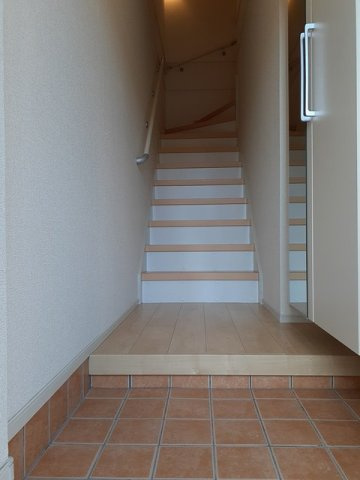 シャルマン桜Ｄの玄関