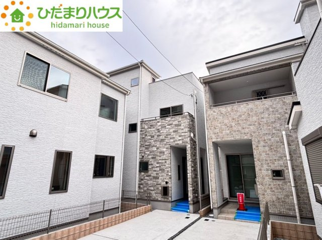 上尾市栄町Ⅳ　新築戸建　クレールBの外観|現地写真