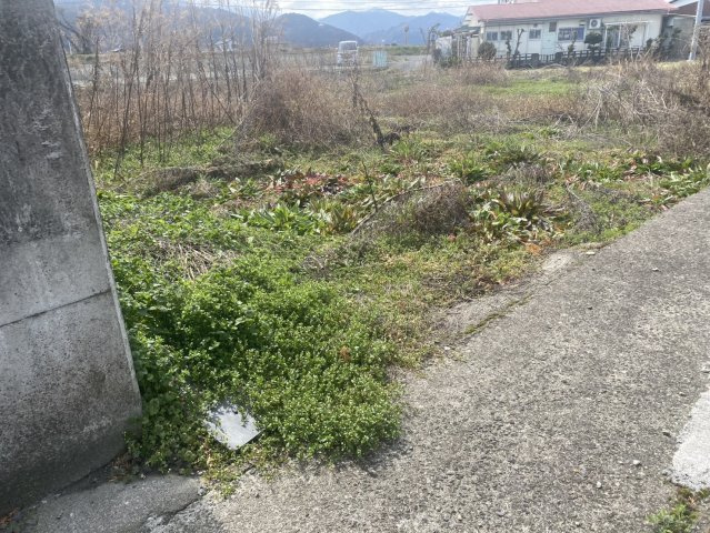 売土地の外観