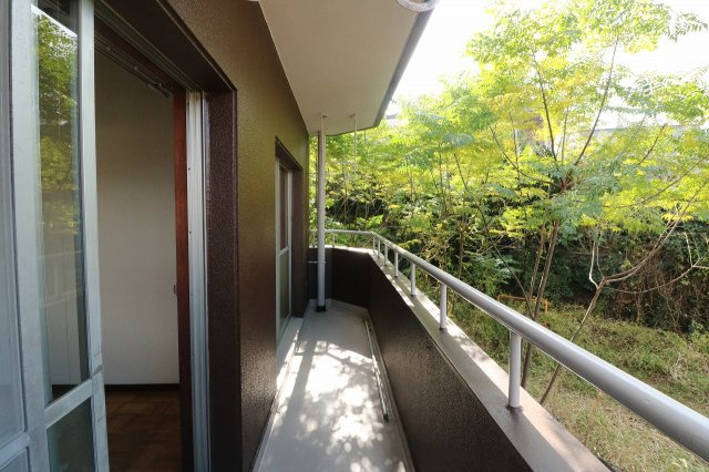 丸美タウンマンション笠寺のバルコニー