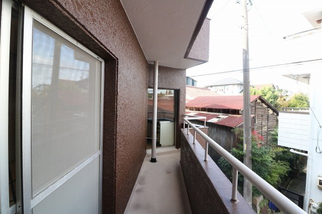 丸美タウンマンション笠寺のバルコニー