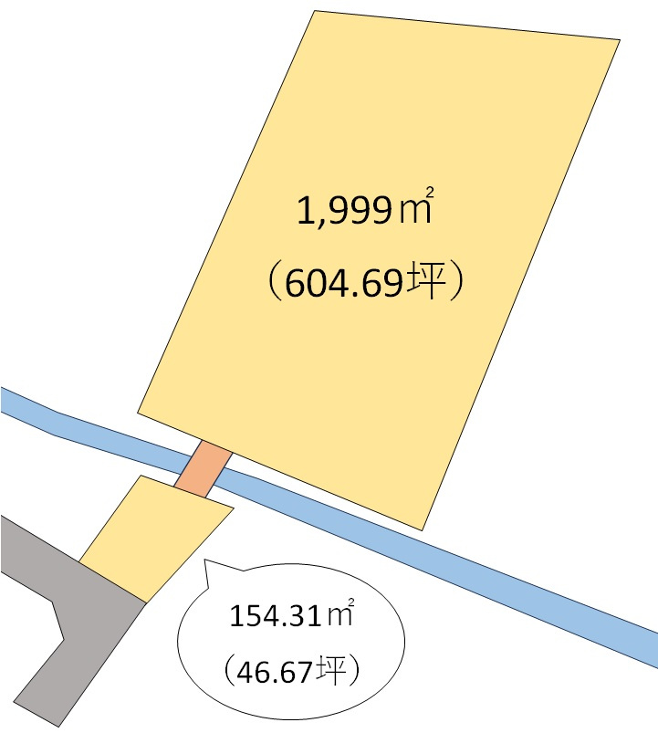 和歌山市楠見中・土地・90113の区画図