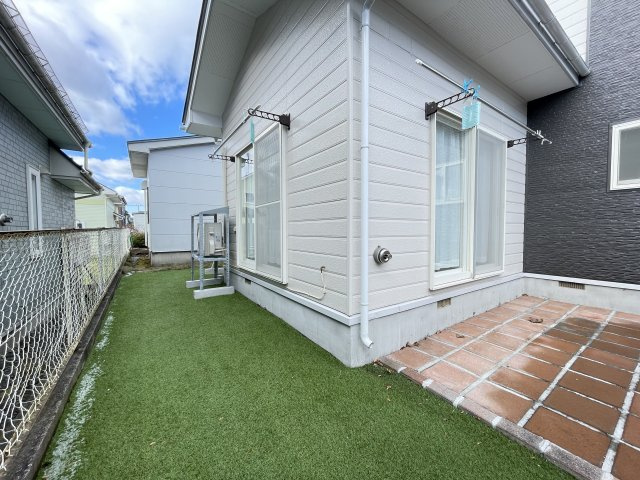 三戸郡階上町蒼前東4丁目の庭