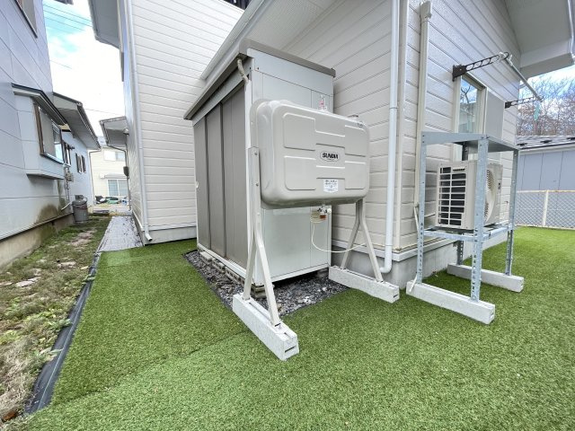 三戸郡階上町蒼前東4丁目の庭