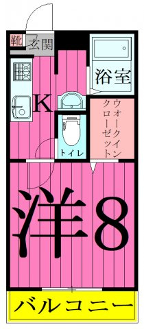 サングレージュの間取り