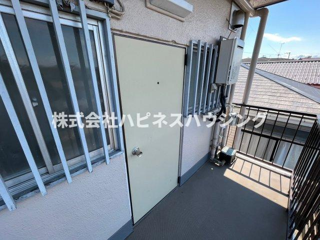 コーポ嶋脇の玄関