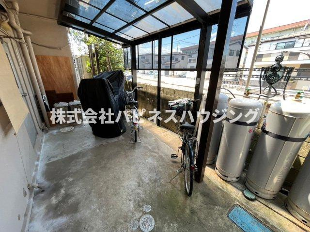 コーポ嶋脇のその他共用部分|駐輪場・バイク置き場