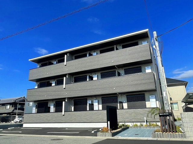 ヒカルサ奈良大森西ノースの外観|おしゃれな外観です。