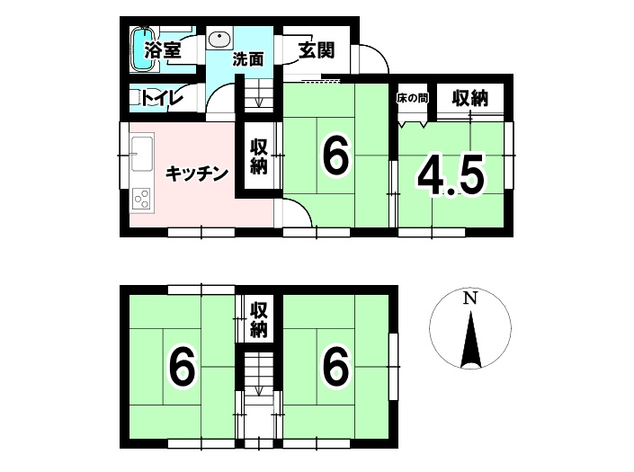 岩出市新田広芝　中古戸建て