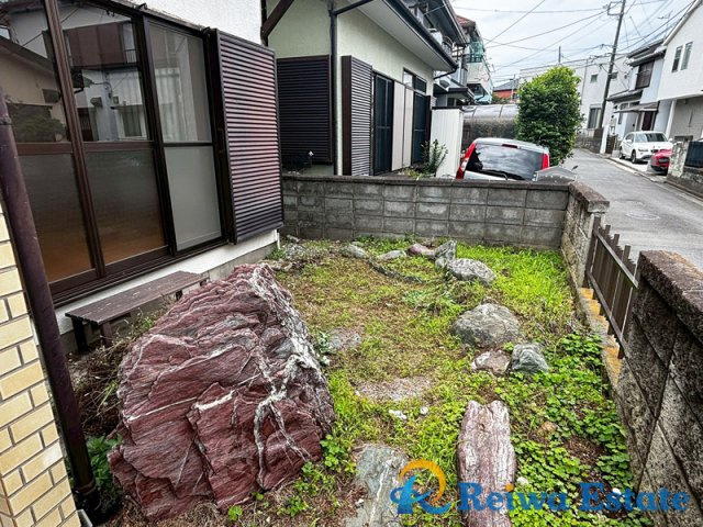 中古戸建　茅ヶ崎市赤羽根の庭