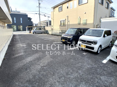 【駐車場】 | サンハイツシンコー | カースペースがあります