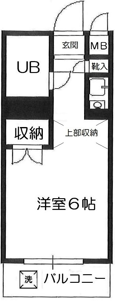 レヂオンス西武柳沢の間取り