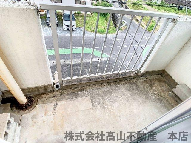 インフィニティーのバルコニー