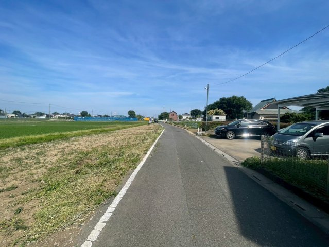 敷地面積113.3坪！　売地　宮代町須賀の前面道路含む現地写真|小中学校や幼稚園が徒歩１０分圏内！子育て環境良好です♪