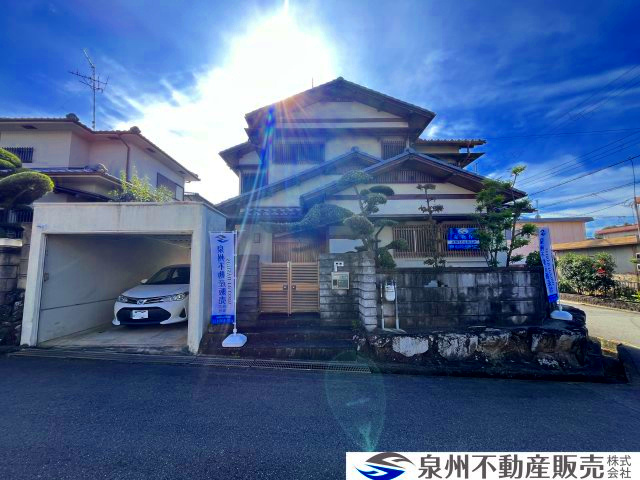 熊取町希望が丘1丁目　建築条件なし土地