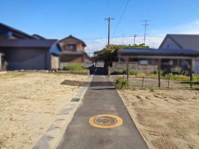 【前面道路含む現地写真】 | 鈴鹿市岸岡町 | 前面道路