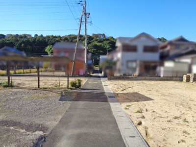 【前面道路含む現地写真】 | 鈴鹿市岸岡町 | 前面道路