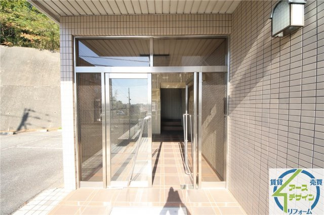 パレス大野のエントランス