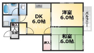 【間取り】 | 山下ハイツ