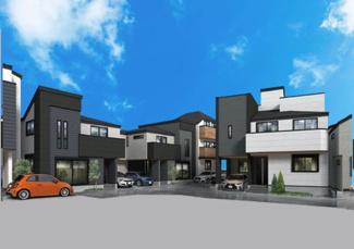 【外観パース】