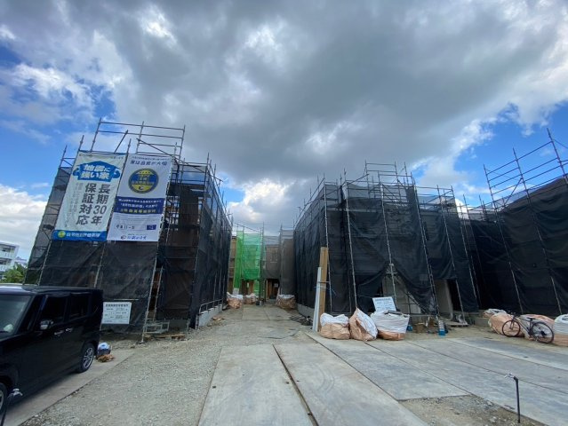 ハートフルタウン沖縄市桃原　G号棟の外観|2024/12/5　現地写真