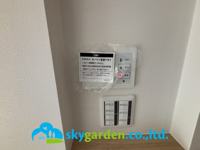 平塚市御殿4丁目　中古戸建の防犯設備