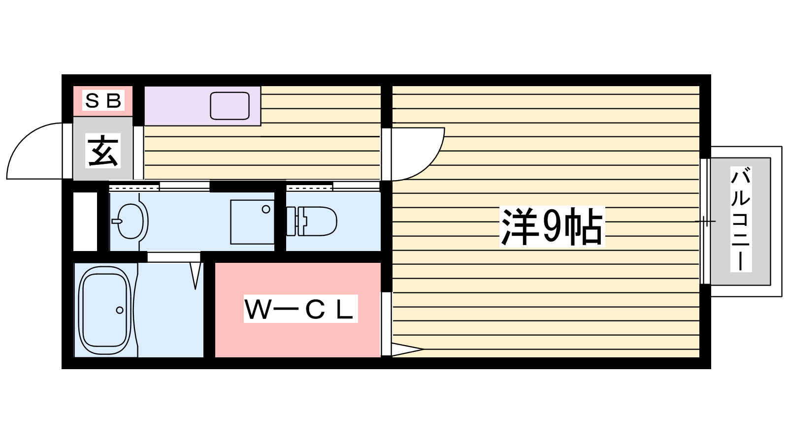 コンフォートテクノIIIの間取り