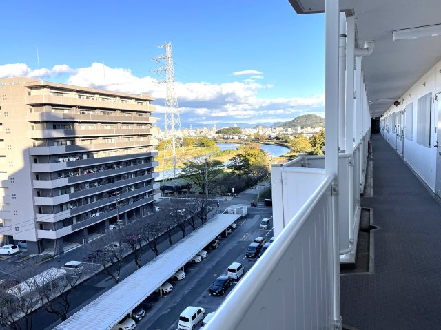 【展望】 | （商談中）鏡川コーポA棟