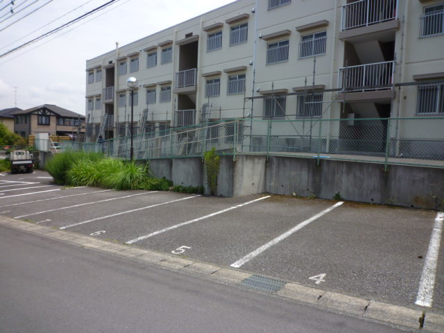 サポーレ取手の駐車場