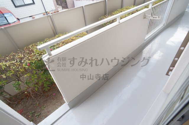 コスモ売布のバルコニー