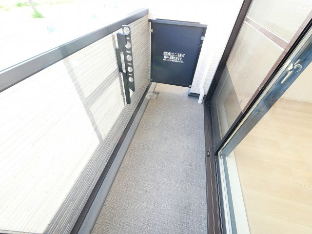 ヒカルサ奈良大森西ノースのバルコニー|バルコニー付きです