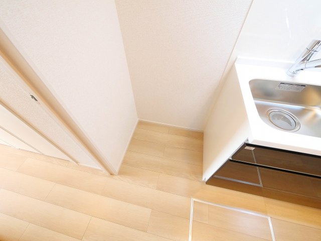 ヒカルサ奈良大森西ノースのキッチン|冷蔵庫置き場です