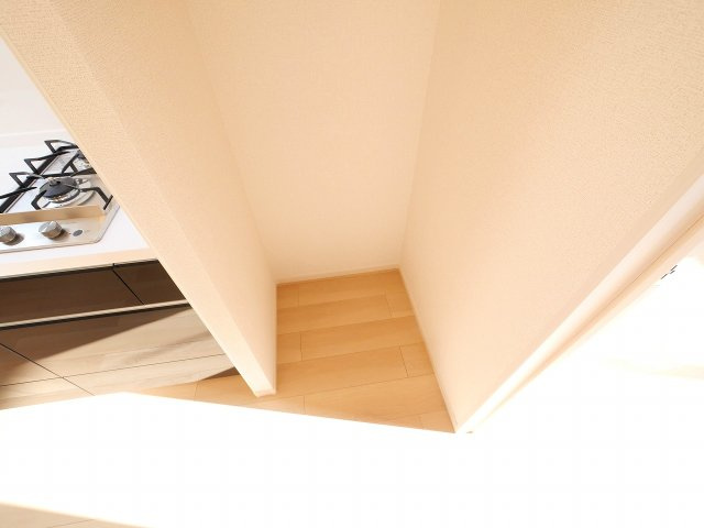 ヒカルサ奈良大森西ノースのキッチン|冷蔵庫置き場です