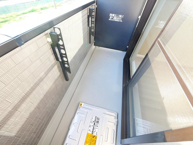 ヒカルサ奈良大森西ノースのバルコニー|バルコニー付きです