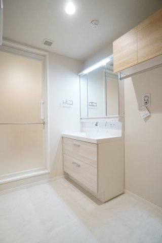 ココン市川の洗面所