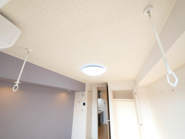 ヒカルサ奈良大森西ノースの設備|室内物干し付きです