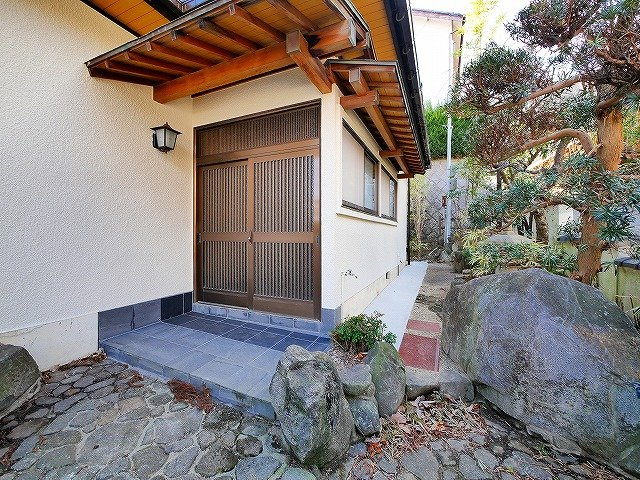 アンソレイユ軽井沢町の玄関|広めの玄関