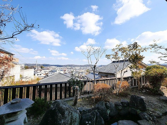アンソレイユ軽井沢町の展望|ステキなお庭と眺望